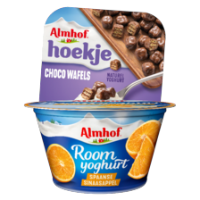 Almhof Hoekje of roomyoghurt portie